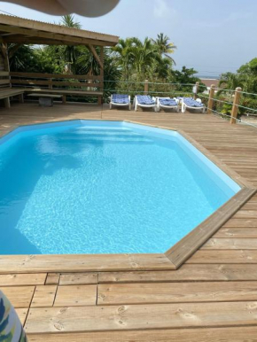 Villa de 6 chambres a Le Vauclin a 500 m de la plage avec vue sur la mer piscine privee et jardin clos
